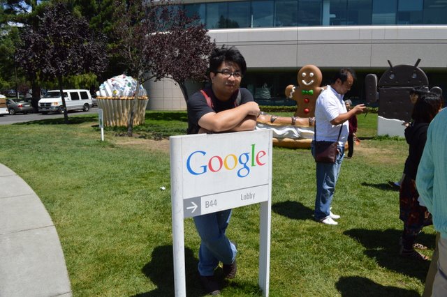 Google本社にて
