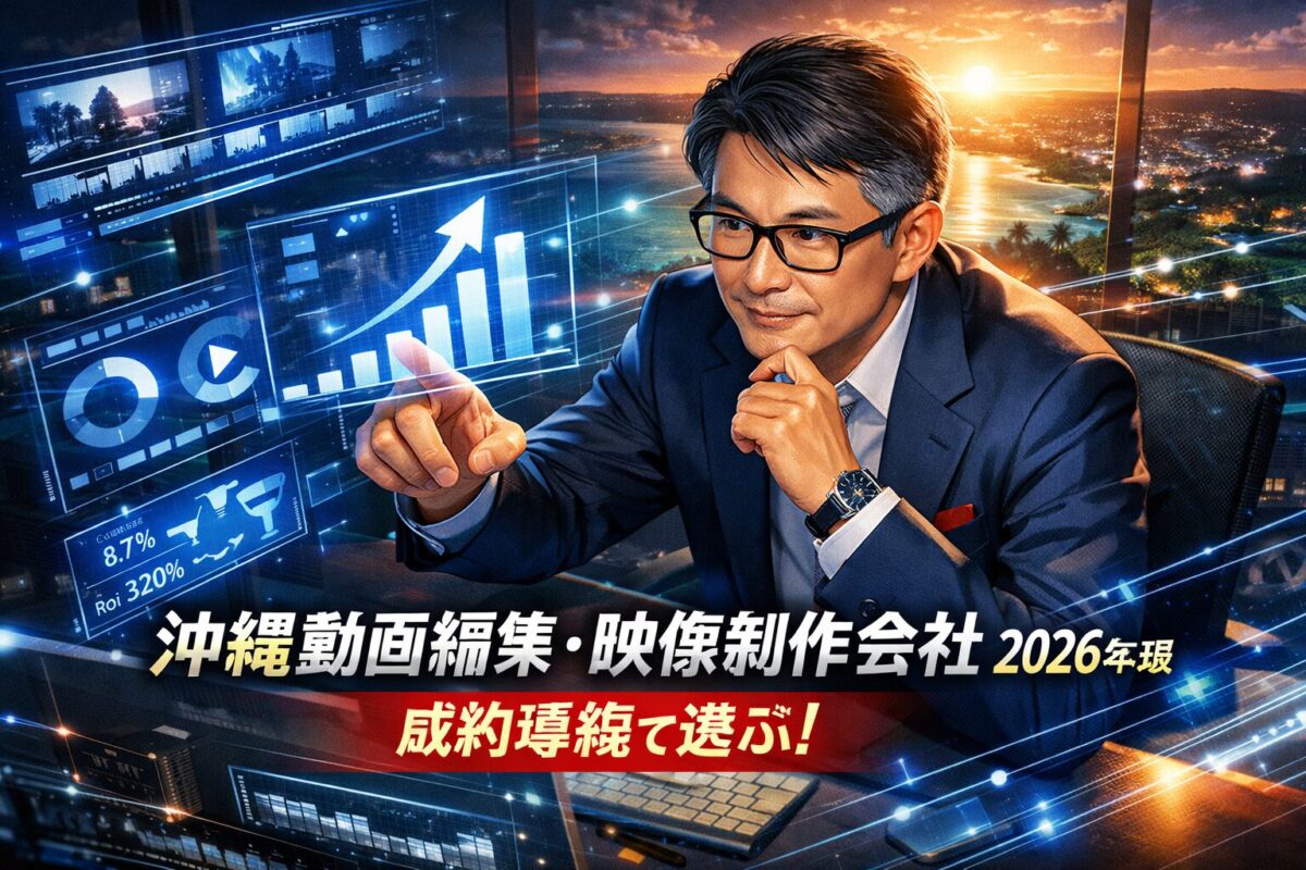 【2026年版】沖縄の動画編集・映像制作会社オススメ10選｜綺麗な映像より「成約導線」で選ぶ比較基準