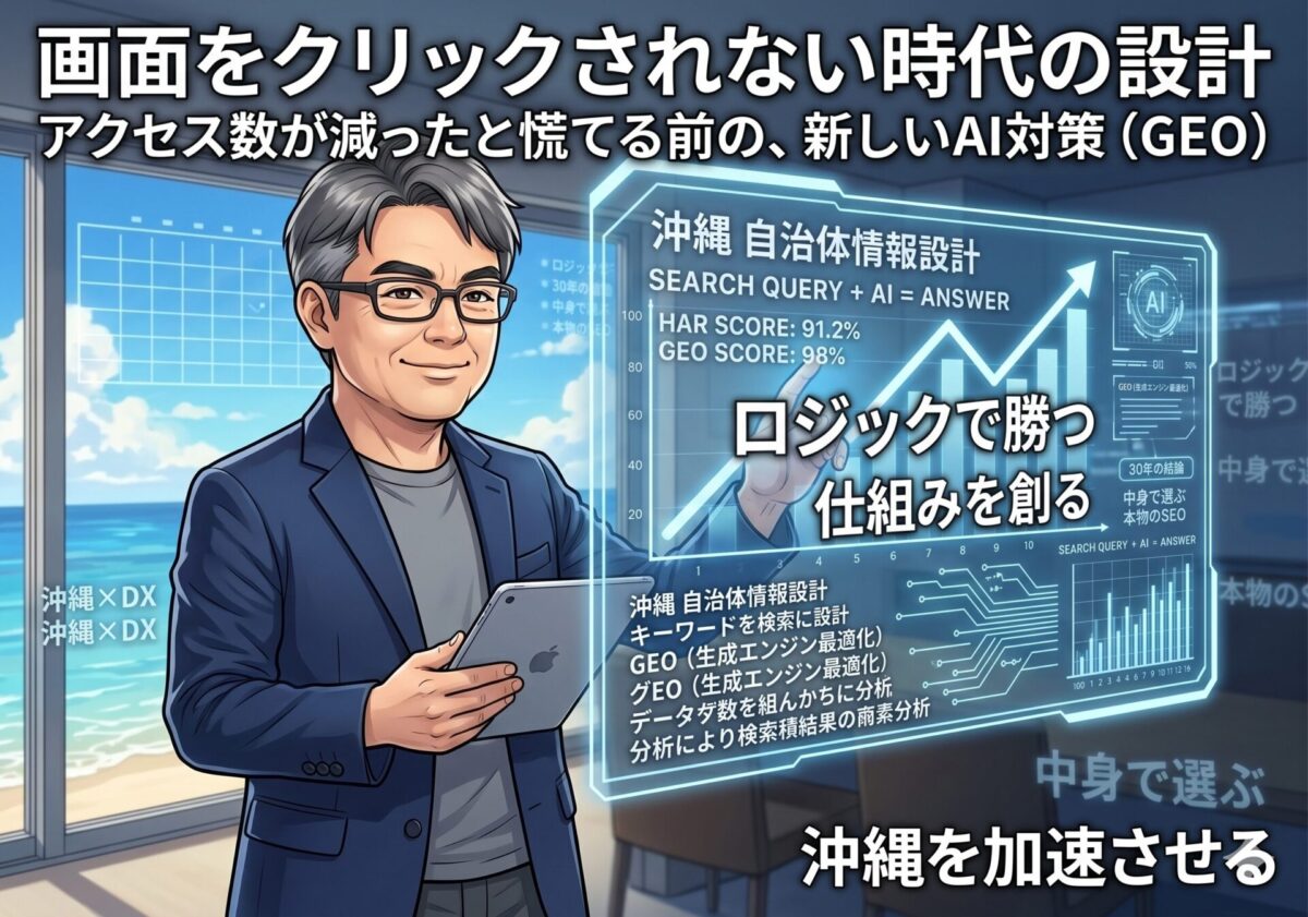 住民を迷子にさせないための公共AI検索対策|自治体GEOの本質と官公庁プロジェクトマネージャーとしての知恵